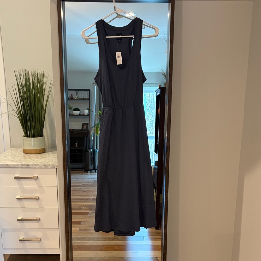 GAP Navy Blue Maxi Dress